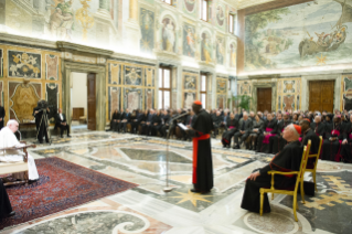 3-Meeting with participants in the meeting held in the Vatican on the fifth anniversary of the earthquake in Haiti