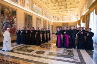 0-Audience à la Communaut&#xe9; de l'Acad&#xe9;mie Pontificale Eccl&#xe9;siastique