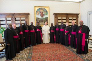 1-Aux évêques de la Conférence épiscopale du Congo en visite <i>ad limina Apostolorum</i>