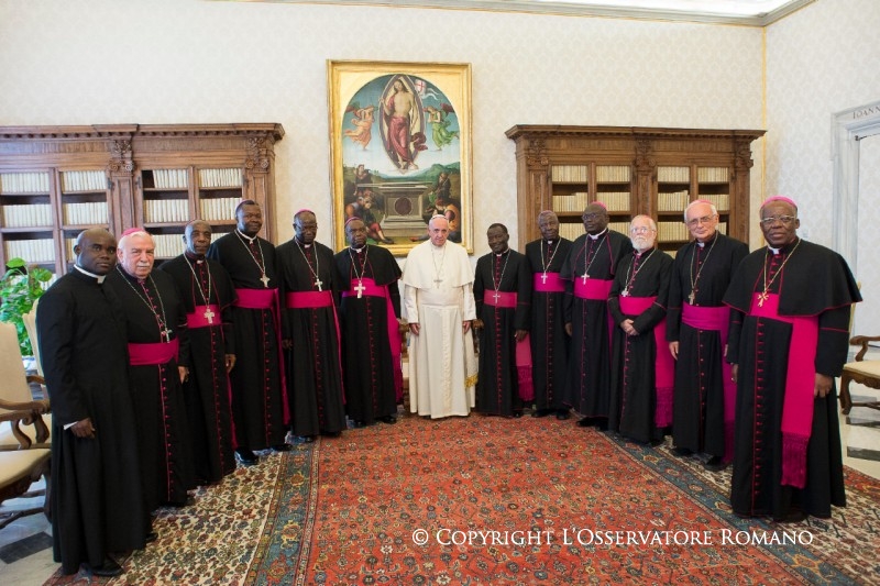 Aux évêques de la Conférence épiscopale du Congo en visite ad limina ...