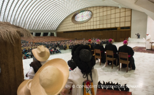 6-Audience to the donors of the Crib and the Christmas Tree in St. Peter's Square 