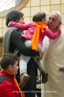 19-Audience aux donateurs de la cr&#xe8;che et de l'arbre de No&#xeb;l de la Place Saint-Pierre 