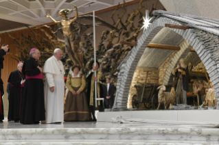 5-Alle Delegazioni per l’offerta del presepio e dell’albero di Natale in Piazza San Pietro