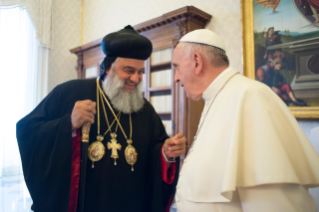 1-Incontro con Sua Santità Mor Ignatius Aphrem II, Patriarca Siro-Ortodosso di Antiochia e tutto l'Oriente