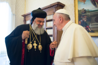 1-Audience à Sa Saintet&#xe9; Mor Ignatius Aphrem II, Patriarche syro-orthodoxe d'Antioche et de tout l'Orient