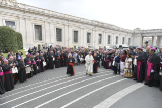 5-Apertura dei lavori dell'Assemblea Speciale del Sinodo dei Vescovi per la Regione Panamazzonica sul tema &#x201c;Nuovi cammini per la Chiesa e per una ecologia integrale&#x201d;  