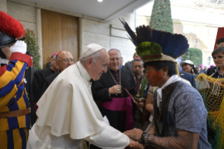 0-Apertura dei lavori dell'Assemblea Speciale del Sinodo dei Vescovi per la Regione Panamazzonica sul tema &#x201c;Nuovi cammini per la Chiesa e per una ecologia integrale&#x201d;  