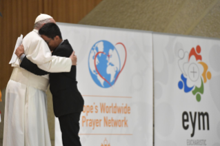 0-An die Delegationen des weltweiten Gebetsnetzes des Papstes 