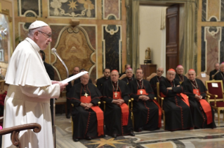 6-Encontro com os membros da Cúria Romana para as felicitações de Natal 