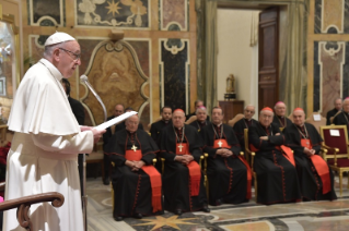 6-A la Curia Romana con ocasi&#xf3;n de las felicitaciones navide&#xf1;as