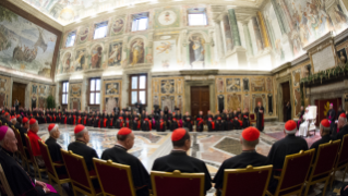 7-A la Curia romana con ocasi&#xf3;n de las felicitaciones navide&#xf1;as