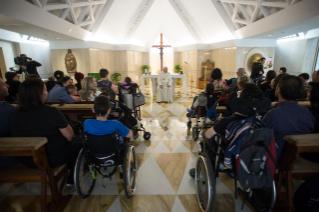 3-Meeting of the Holy Father with a group of sick children and their families