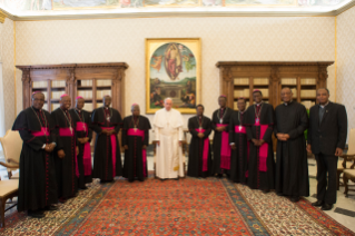 0-Aux évêques de la Conférence épiscopale du Bénin, en visite <i>ad Limina Apostolorum</i>