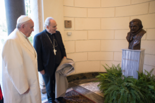 2-Sesión plenaria de la Academia Pontificia de las Ciencias; inauguración de un busto en honor de Benedicto XVI (27 de octubre de 2014)