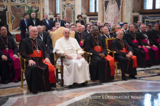 7-Udienza ai partecipanti al IV Corso di formazione dei Cappellani Militari al Diritto Internazionale umanitario