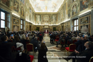 6-A los participantes en un encuentro organizado por la Comisión Caridad y Salud de la Conferencia Episcopal Italiana