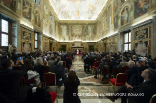 6-Rencontre avec les participants &#xe0; la rencontre organis&#xe9;e par la Commission Charit&#xe9; et Sant&#xe9; de la Conf&#xe9;rence &#xe9;piscopale italienne 