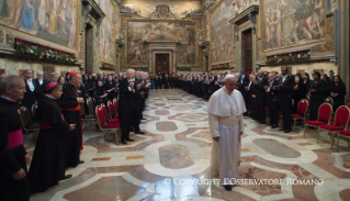 1-Address to the Diplomatic Corps accredited to the Holy See for the traditional exchange of New Year greetings