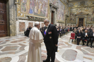 3-Ai Membri del Corpo Diplomatico accreditato presso la Santa Sede per la presentazione degli auguri per il nuovo anno