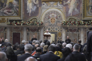 8-Ai Membri del Corpo Diplomatico accreditato presso la Santa Sede per la presentazione degli auguri per il nuovo anno