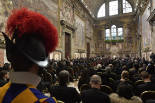 9-Neujahrsempfang für das beim Heiligen Stuhl akkreditierte Diplomatische Korps