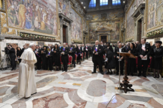 3-To the Diplomatic Corps accredited to the Holy See for the traditional exchange of New Year Greetings