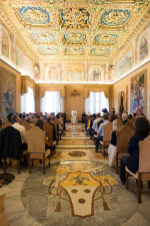 3-Incontro con i partecipanti all’Incontro promosso dal Pontificio Consiglio “Cor Unum” 