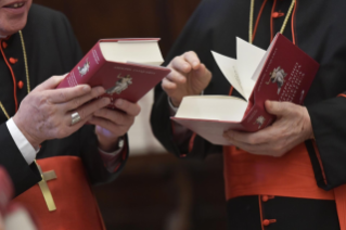 15-A la Curia Romana con ocasión de las felicitaciones navideñas