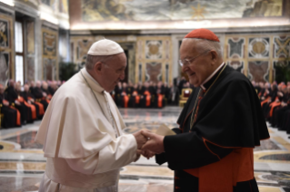 8-Christmas greetings to the Roman Curia