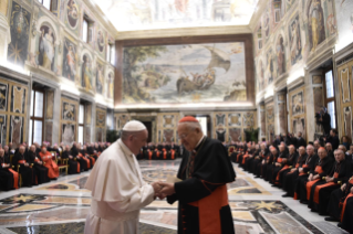 7-Christmas greetings to the Roman Curia