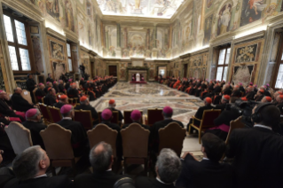 5-Alla Curia Romana, in occasione della presentazione degli auguri natalizi