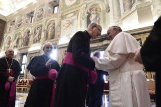 22-Christmas greetings to the Roman Curia