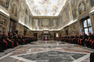 3-Alla Curia Romana, in occasione della presentazione degli auguri natalizi