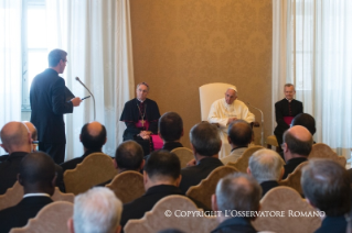 3-Meeting with participants in the General Chapter of the Priests of the Sacred Heart of Jesus (Dehonians) 