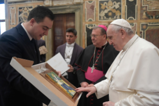 5-To the Delegations who donated the Nativity display and the Christmas Tree in St. Peter's Square