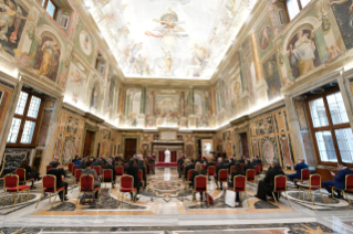 14-To the Delegations who donated the Nativity display and the Christmas Tree in St. Peter's Square