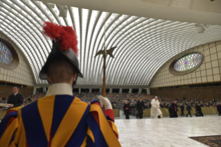 3-Felicitaciones navideñas de los empleados vaticanos y sus familias