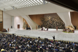 10-Beim Weihnachtsempfang für die Angestellten des Heiligen Stuhls und des Staates der Vatikanstadt