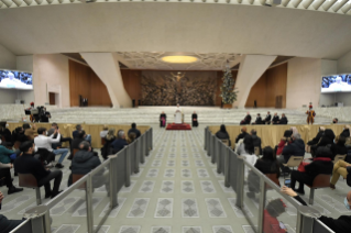 1-To the Vatican employees for the exchange of Christmas greetings