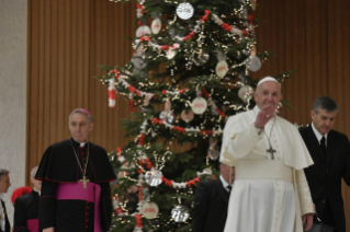 1-To the employees of the Holy See and of Vatican City State, with their respective families, for the exchange of Christmas greetings