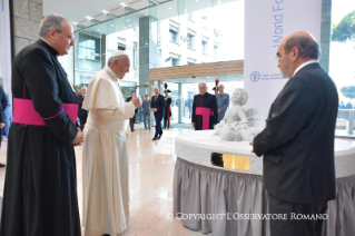3-Visit of the Holy Father to the Rome headquarters of the United Nations Food and Agriculture Organisation (FAO)