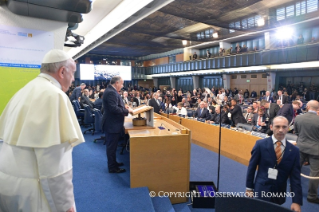 6-Visite du Saint-P&#xe8;re au si&#xe8;ge de la FAO &#xe0; Rome