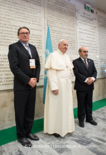 2-Visita alla Sede della FAO in Roma in occasione della II Conferenza Internazionale sulla Nutrizione (20 novembre 2014)