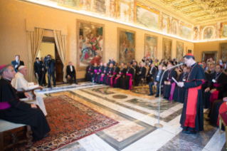 1-Incontro con i partecipanti all'Assemblea plenaria della Federazione Biblica Cattolica (FEBIC) 