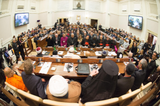 3-Cerimonia per la firma della Dichiarazione contro la schiavit&#xf9; da parte dei Leaders religiosi (2 dicembre 2014)