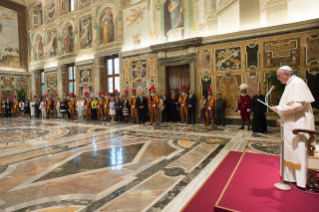 1-Udienza alle Guardie Svizzere Pontificie