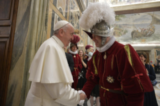 1-À Guarda Suíça Pontifícia, por ocasião do juramento dos novos recrutas 