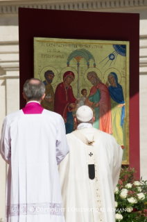 1-Encontro do Papa com os idosos na Pra&#xe7;a de S&#xe3;o Pedro (28 de setembro de 2014)