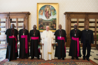 1-Audience aux &#xe9;v&#xea;ques de la Conf&#xe9;rence &#xc9;piscopale du Mali en visite <i>ad limina Apostolorum</i>