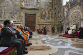 2-Aos participantes na Confer&#xea;ncia sobre o tema "Religi&#xf5;es e os objetivos de desenvolvimento sustent&#xe1;vel"